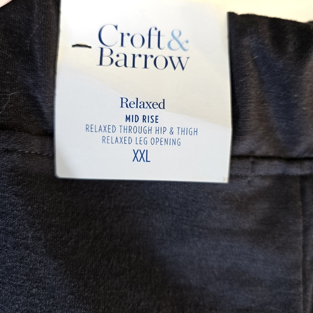 2/$20 Croft & Barrow XXL Stretch Pants - Picture 3 of 7